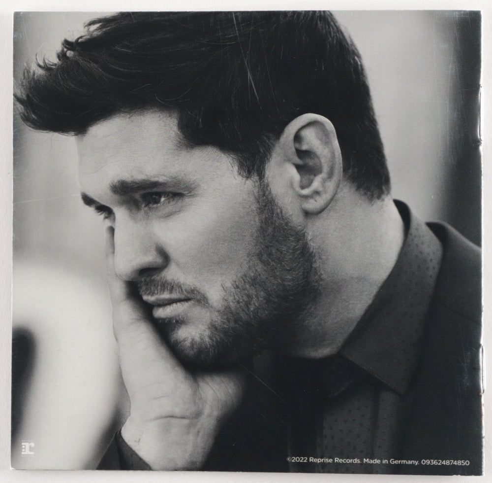 Michael Buble Signed "Higher" CD Album Booklet