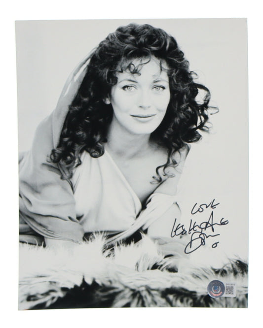 Lesley-Anne Down Signed (Beckett) 8x10 Photo Inscribed "Love"