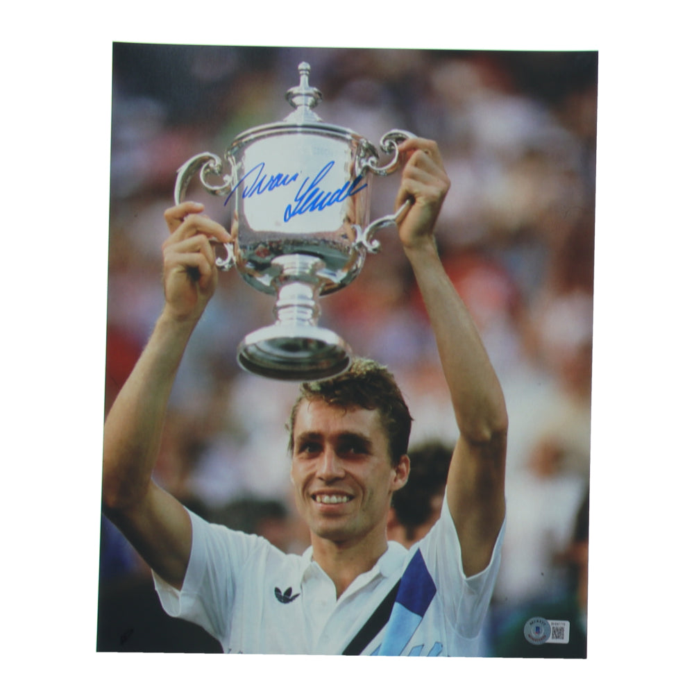 Ivan Lendl Signed 11x14 Photo (Beckett)