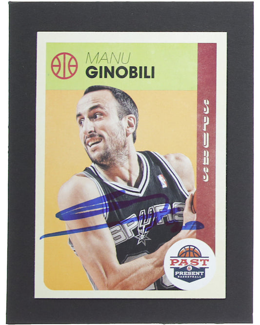 Manu Ginobili Signed 2012-13 Hoops #69 (Ginobili)