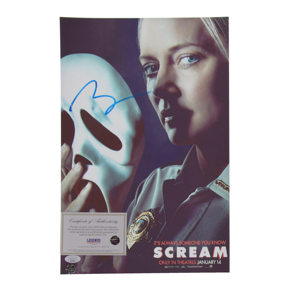 Marley Shelton Signed "Scream" 11x17 Photo (JSA & Legends) Judy Hicks