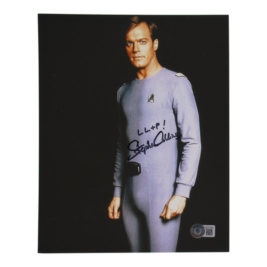 Stephen Collins Signed (Beckett) "Star Trek" 8x10 Photo Inscribed "LL+P!" - Decker