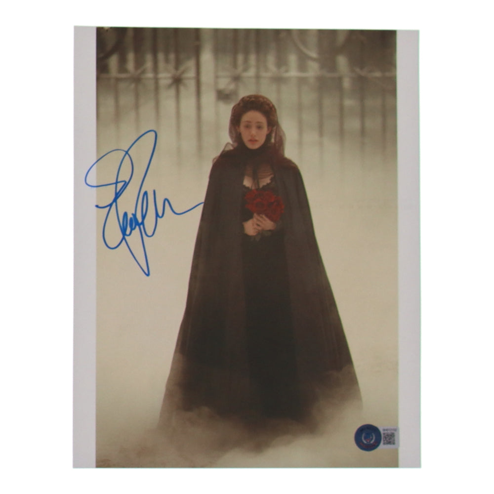 Emmy Rossum Signed (Beckett) "The Phantom of the Opera" 8x10 Photo - Christine Daae