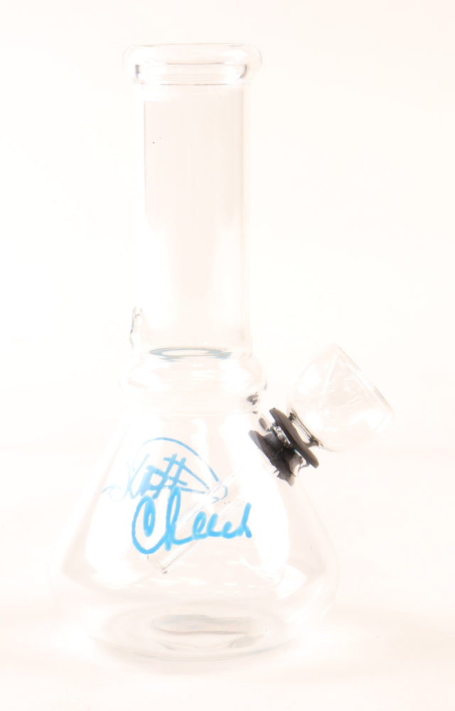 Cheech Marin & Tommy Chong Signed Glass Bong (Beckett)