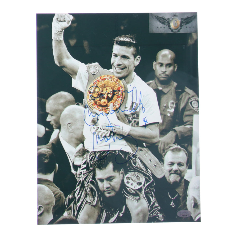 Sergio Martinez Signed 11x14 Photo (JSA)