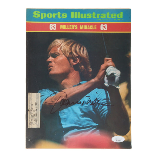 Johnny Miller Signed (JSA) 1973 "Sports Illustrated" Magazine