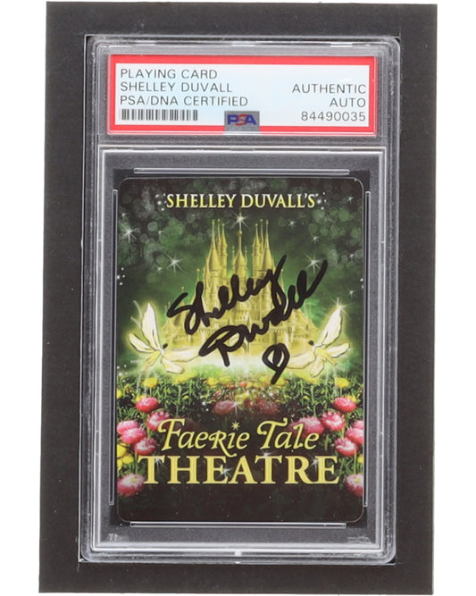 Shelley Duvall Signed "Faerie Tale Theater" Playing Card (PSA)