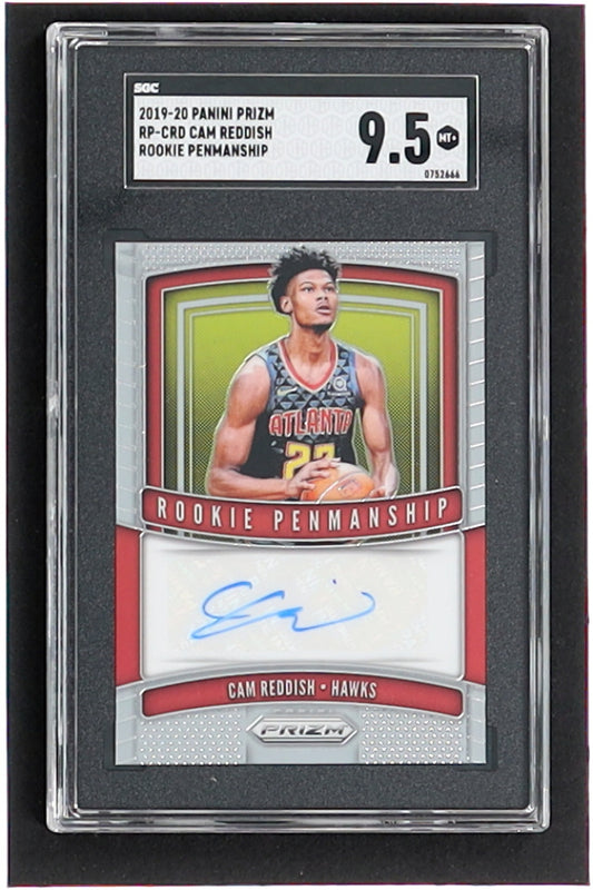 Cam Reddish 2019-20 Panini Prizm Rookie Penmanship #22 (SGC 9.5) - Rookie Card