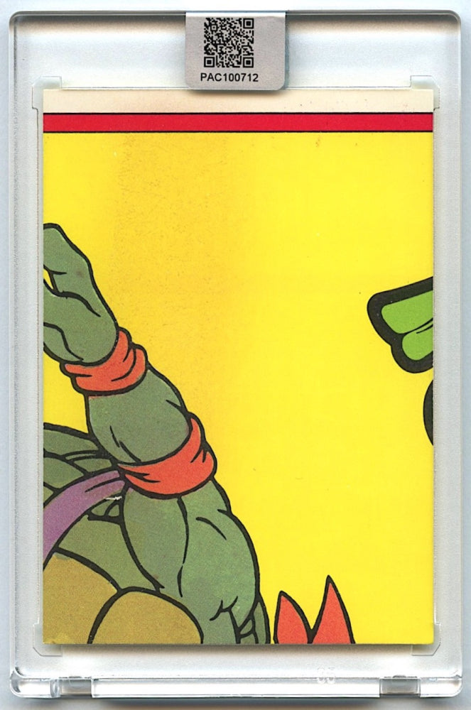 Kevin Eastman Signed 1989 Topps TMNT Series 1 Stickers #2 Michaelangelo (PA Encapsulated) Co-Creator of Teenage Mutant Ninja Turtles