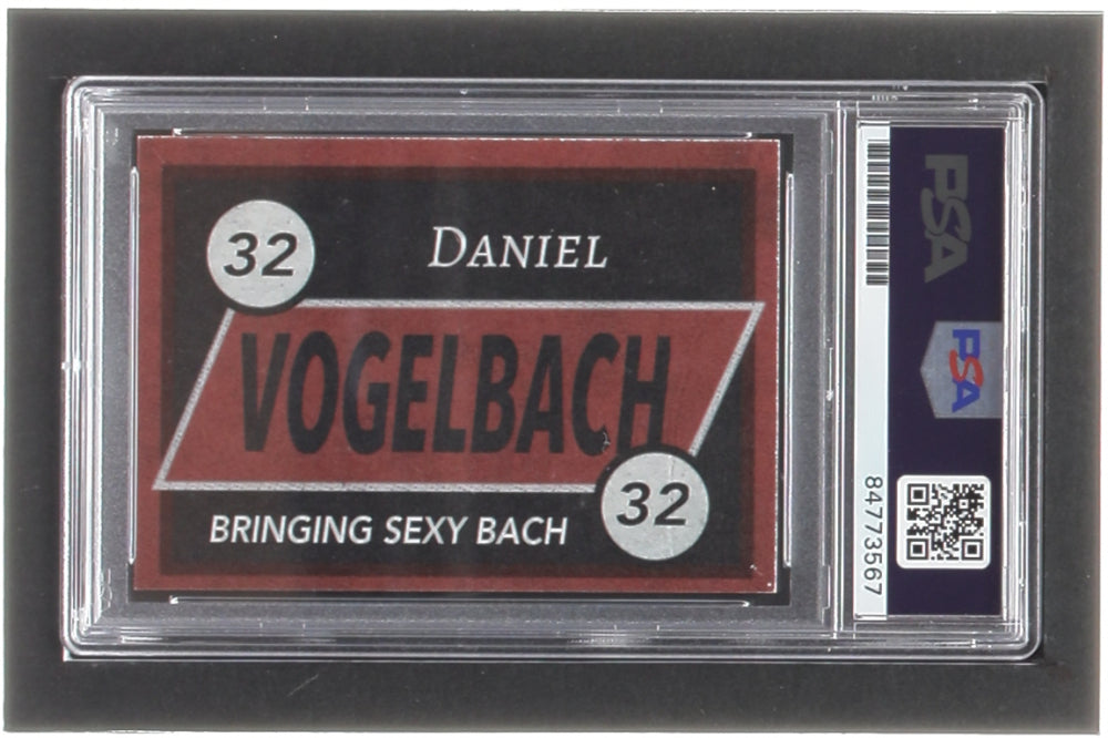 Dan Vogelbach Signed Dingers and Donuts Custom Card (PSA)