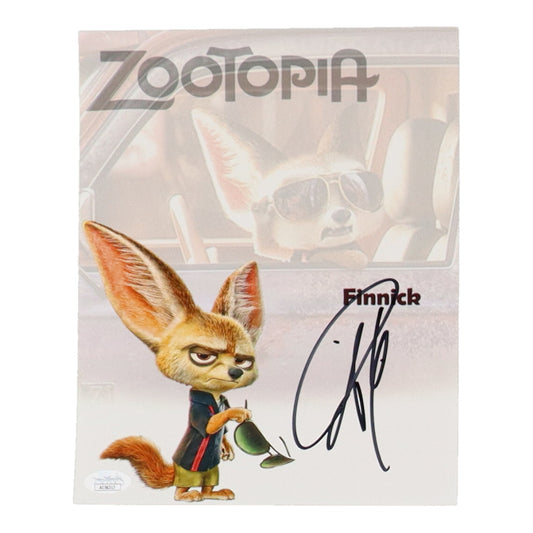 Tommy Lister Jr. Signed (JSA) "Zootopia" 8x10 Photo - Finnick