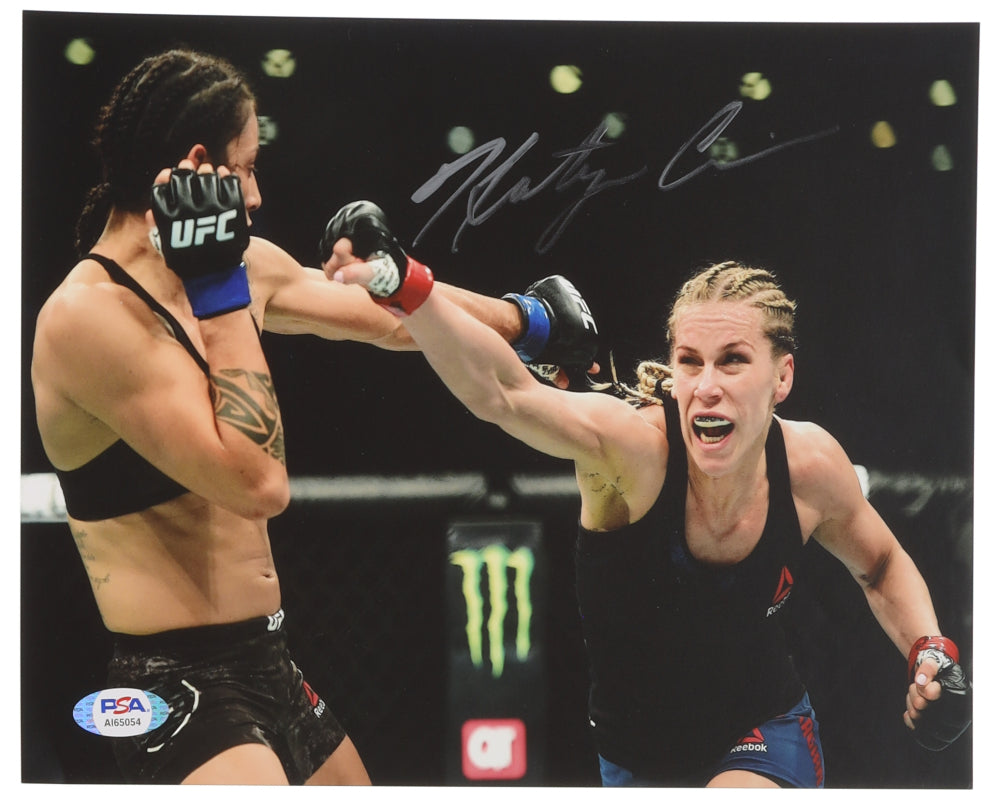 Katlyn Chookagian Signed UFC 8x10 Photo (PSA)