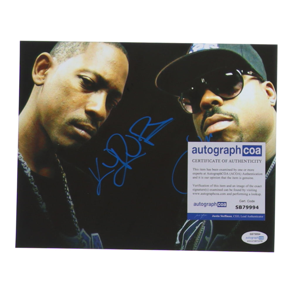 Kurupt & Daz Dillinger Signed (ACOA) "Tha Dogg Pound" 8x10 Photo