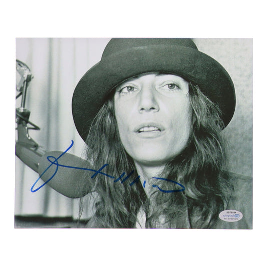 Patti Smith Signed 8x10 Photo (ACOA)