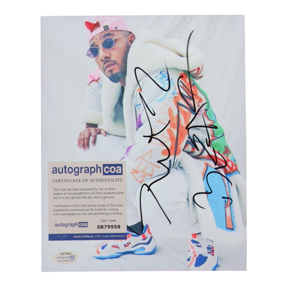 Swizz Beatz Signed 8x10 Photo (ACOA)