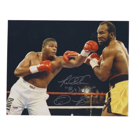 Riddick Bowe Signed (PSA) 11x14 Photo Inscribed "Big Daddy"