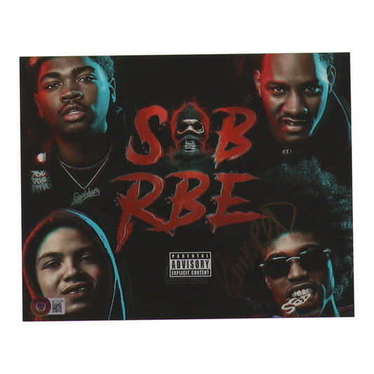 Lul G Signed "SOB X RBE" 8x10 Photo (Beckett)