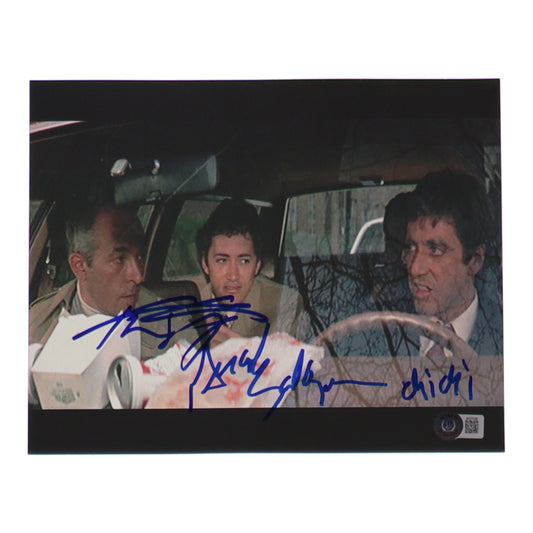 Mark Margolis & Angel Salazar Signed (Beckett) "Scarface" 8x10 Photo Inscribed "Chi Chi"