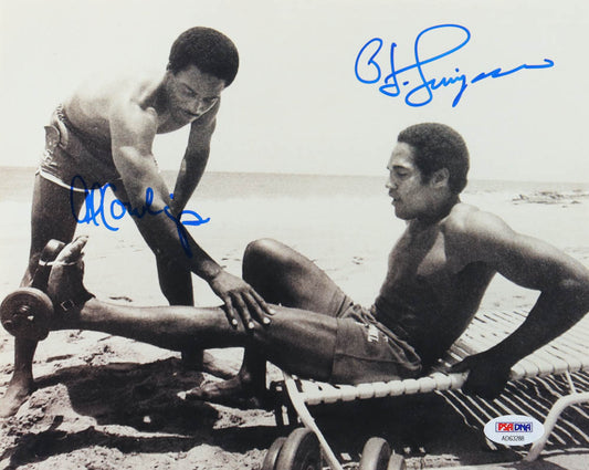 O.J. Simpson & Al Cowlings Signed 8x10 Photo (PSA)