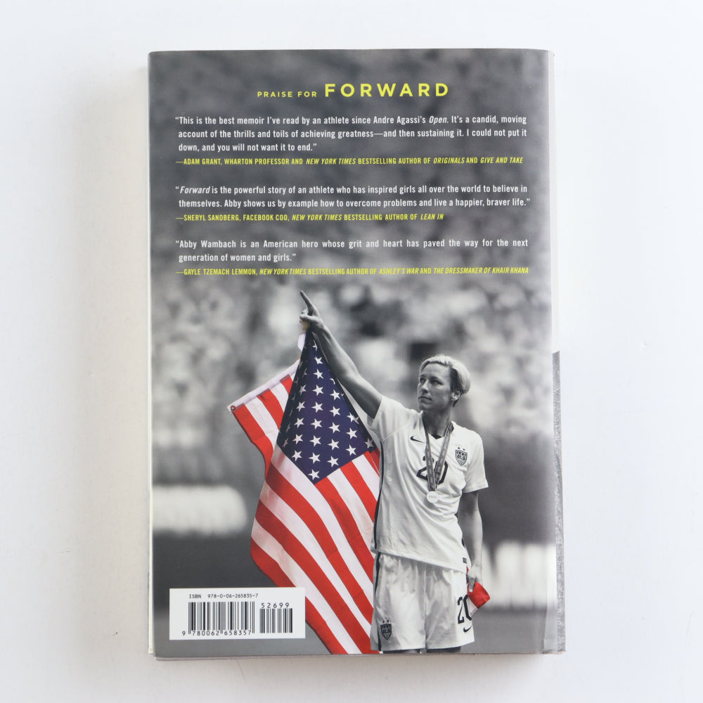 Abby Wambach Signed "Forward" Hardcover Book (PSA)